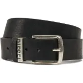 Diesel Riem zwart / zilver