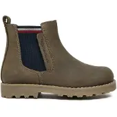 Tommy Hilfiger Laarzen olijfgroen / zwart