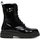 Tommy Hilfiger veterboots zwart Meisjes Imitatieleer Effen - maat 31