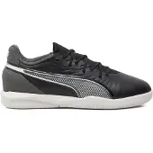 Puma King Match Zaalvoetbalschoenen (IN) Kids Zwart Wit Grijs