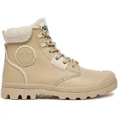 Palladium Veterlaarsjes 'PAMPA' taupe / donkerbeige / zwart