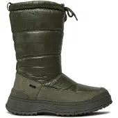 Caprice Snowboots donkergroen
