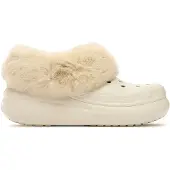 Crocs Furever Crush Clog Bone Damesschoenen Beige Comfort Schoenen