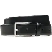 BOSS Riem 'Erman' zwart / zilver