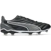 Puma Voetbalschoen 'King Pro' grijs / zwart / wit