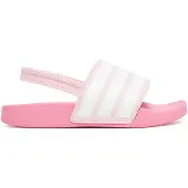 Adidas Open schoenen 'Adilette' rosa / wit