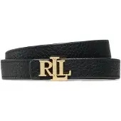 Ralph Lauren Riem bruin / goud / zwart