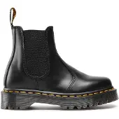 Dr. Martens Chelsea boots 'Bex' limoen / zwart