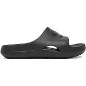 Under Armour Locker V badslippers zwart Jongens/Meisjes Rubber - maat 33.5