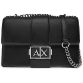 Armani Exchange Schoudertas 'JODIE' zwart