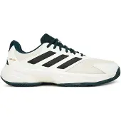Adidas Sportschoen 'CourtJam Control 3' donkergroen / zwart / wit