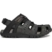 Geox Sandalen grijs / zwart