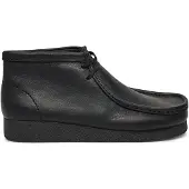 Clarks WallabeeEVO BT Heren Veterschoenen - Leer - Zwart