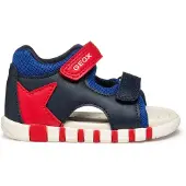 Geox Open schoenen navy / royal blue/koningsblauw / knalrood