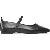 Vagabond SHOEMAKERS Ballerina met riempjes 'Delia' zwart