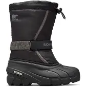 Sorel YOUTH FLURRY BOOT Unisex Snowboots - Black, City Grey