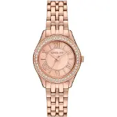 Michael Kors Mini Harlowe Dames Horloge Roségoud MK4845