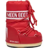 Moon Boot - Après-skischoenen - Icon Nylon Red voor Unisex - Maat 23-26