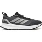 Adidas Loopschoen 'Runfalcon 5' stone grey / zwart / zilver