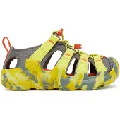 Keen Sandalen 'Seacamp II Cnx' limoen / donkergrijs / kreeft