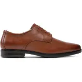 Clarks Veterschoen 'Howard Walk' cognac