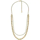 Fossil Ketting goud