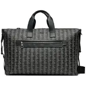 Lacoste Weekendtas grijs / zwart