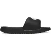 Lacoste SERVE SLIDE 1.0 125 1 CMA BLK/WHT Heren Slippers - zwart / wit