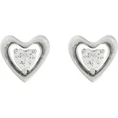 GUESS Oorbellen zilver / transparant