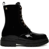 Tommy Hilfiger Meisjes Boots 34026 - Zwart - Maat 36