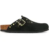 Birkenstock Clogs 'Boston' zwart