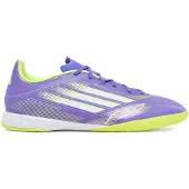 Adidas Voetbalschoen 'F50 League' kiwi / donkerlila / wit