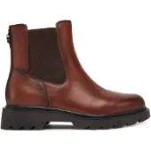 Tamaris Chelsea boots kastanjebruin