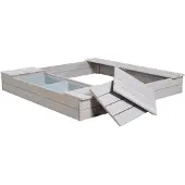 Roba Outdoor Zandbak Grijs