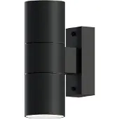Calex Wandlamp buiten GU10 | Up & Down | Rond | IP54 | Zwart