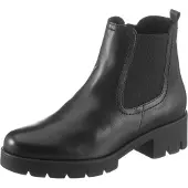 Gabor Damenschuhe Schlupfstiefel Schwarz Freizeit