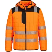 Portwest Pw3 Square Baffle Jack T165 Hi-vis Winddicht Waterafstotend Uv-bescherming | Maat: L