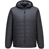 Portwest Baffle Jacket S608 Professional Hooded Insulated Waterafstotend | Maat: M