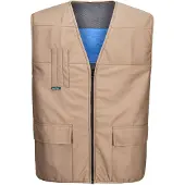 Portwest Koelwerend werkvest - Maat 2XL/3XL - Beige - - CV28KHRXX/3X