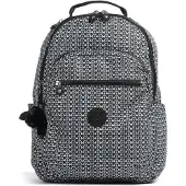 Kipling Rugzak 'SEOUL' nachtblauw / zwart / wit