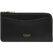 Coach Etui 'NEW YORK' goud / zwart