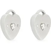 GUESS Amore Heart Studs Oorbellen