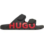 HUGO Muiltjes 'Evander' rood / zwart