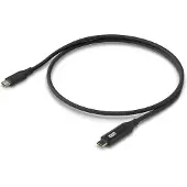 Ubiquiti UACC-Cable-USB-100W-1M-BK USB-kabel USB C Zwart, Grijs