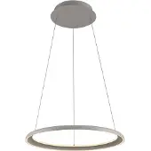 Schöner Wohnen Hanglamp QUILLO, dimbaar, crème / amber, Woon-/ Eetkamer, Aluminium, Modern, hanglamp