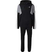 Nike Joggingpak 'CLUB FLEECE' grijs / zwart / wit