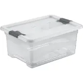 Keeeper Cornelia PP (Polypropeen) Opbergdoos 24 L Met deksel Transparant 29,5 x 30 cm