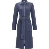Ringella Blauwe fleece badjas - Blauw - Maat - 38