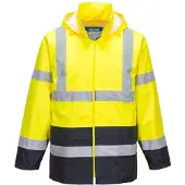 Portwest Hi-Vis Klassiek Tweekleuren Regenjack H443