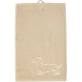 Cawö Douchelaken We love Dogs Companion Nature/Beige